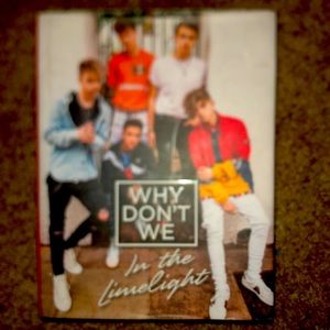 Why Dont We In The Limelight Book Hardback (Signed Poster)